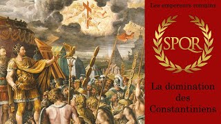 Empereurs romains  la domination des Constantiniens 89 [upl. by Negeam837]