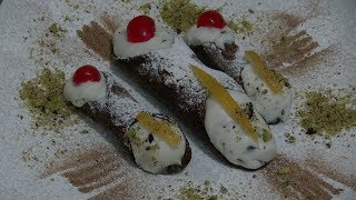 Cannoli Siciliani Ricetta Originale di Giuseppe Deiana [upl. by Mackey905]