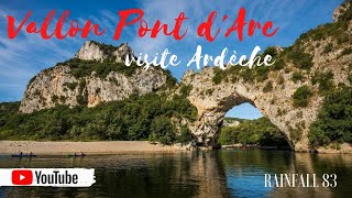 Visite Ardeche  Vallon pont darc [upl. by Bathsheeb991]