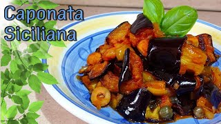 Caponata Siciliana Ricetta Originale [upl. by Inaleon830]