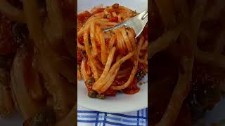 Troccoli pasta tipica pugliese alla pizzaiola una delizia da assaporare🍝💝🏠  puglia pasta [upl. by Amargo102]