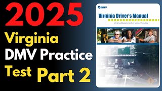 Virginia DMV Permit Practice Test  Part 2  USA DMV Permit Practice Test [upl. by Ennaira]