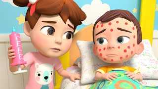 Im Sick😰 Boo Boo Song  Baby songs  Nursery Rhymes amp Kids Songs [upl. by Yrrap]