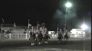 The Rockin L Cowgirls Drill Team perform Toby Keiths Courtesy of the Red White and Blue [upl. by Brenner]