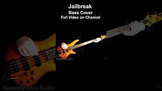 Jailbreak Bass Cover – Thin Lizzy ThinLizzy basicallybassguitar jailbreak [upl. by Oinotnaocram593]