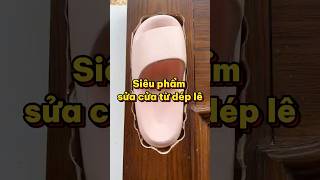 Siêu phẩm sửa cửa bằng trứng gà và dép xốp colormixing funny [upl. by Leunad]