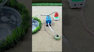 Diy mini tractor making mini motor water pump science project  335 [upl. by Marne]