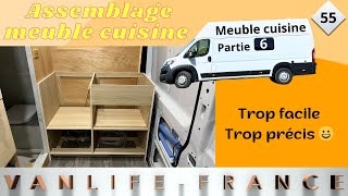 55 DIY Van Aménagé  Assemblage Astucieux avec Lamellos et Colle [upl. by Ferrell465]