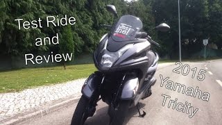 Yamaha Tricity Test Ride and Review [upl. by Ahsinar697]