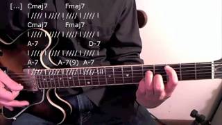 How to play quotOn the Beachquot  Neil Young [upl. by Netsew]