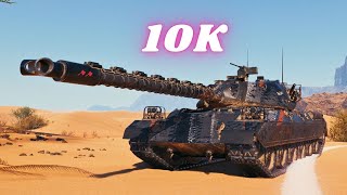 Type 71 10K Damage World of Tanks [upl. by Ainelec]