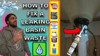 HOW TO CHANGE A BASIN WASTE  Plumbing Tips  Basics [upl. by Miehar]