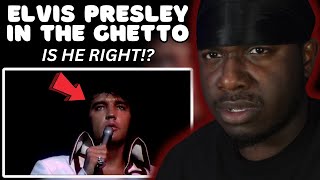 FIRST TIME HEARING Elvis Presley  In The Ghetto REACTION [upl. by Consuela887]