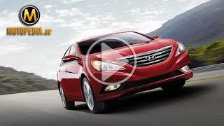 2014 Hyundai Sonata review  تجربة هيونداي سوناتا 2014  Duabi UAE Car Review by Motopediaae [upl. by Nodnal]