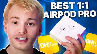 BEST AirPod Pros On DHgate For Reselling 2024 Review Free Vendor [upl. by Anitnerolf]