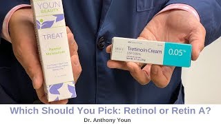 Which is Better Retinol and Retin A Which Should You Pick  Dr Anthony Youn [upl. by Claribel493]