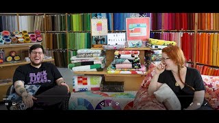 Wer sind wir Modern Patchwork amp Quilting Deutschland  Quiltzauberei x herrschaftenmueller Talksofa [upl. by Acino]