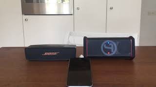 Teufel Rockster XS vs Bose Soundlink Mini [upl. by Damien]