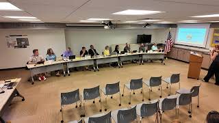 Hudsonville Public Schools Board of Education Meeting 091224 [upl. by Rehsa]