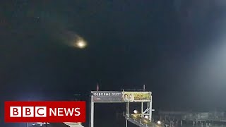 Meteor caught on camera over southern England  BBC News [upl. by Aitram]