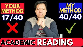 Academic IELTS Reading 4040 Correct Answers By Asad Yaqub [upl. by Ulrica]