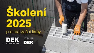 Školení realizačních firem 2025 [upl. by Ecnerwaled]