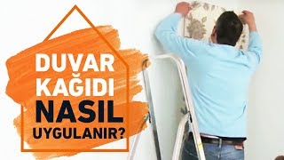 Duvar Kağıdı Duvara Nasıl Yapıştırılır  Koçtaş ile Kendin Yap [upl. by Sonitnatsok]