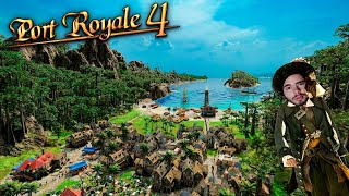 COMO SER UM BOM BURGUÊS CARIBENHO  PORT ROYALE 4  GameplayPCPTBR HD [upl. by Euqinue]