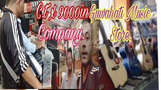 Guwahati Music Store Piano Ct x9000in company Sengrik N Sangma vloge [upl. by Ilyk353]