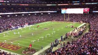 Hail To The Redskins  83000 Redskin Faithful Choir [upl. by Ludvig]