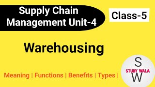 Warehousing managementFunctions of warehousingTypes of warehousingImportance of warehousing [upl. by Uahc476]