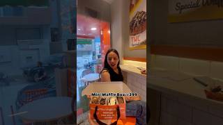 Waffle Co near Amity Noida🧇 waffledate dayout amityuniversitynoida sadhanasharma shortsviral [upl. by Felipe]