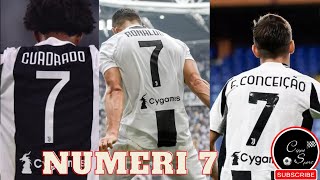 I NUMERI 7 DELLA JUVENTUS [upl. by Ramsdell]