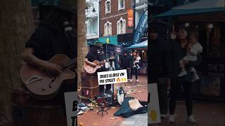 Blues slides on a street on the Ukdeltablues blues livemusic footdrums slideguitar streetmusic [upl. by Awram]