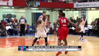 NBA DLEAGUE HIGHLIGHTS Grand Rapids 111 Westchester 103 [upl. by Suidaht]