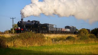 GWR 3850 Toddington to Cheltenham Goods Didbrook 271024 [upl. by Atnoek98]