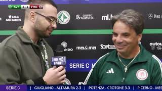 Foggia battuto ad Avellino Mister Capuano Il pareggio sarebbe stato risultato più giusto [upl. by Sedecram]