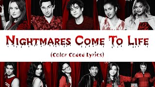 Cast of HSMTMTS  Nightmares Come To Life Color Coded Lyrics From HSMTMTS THE FINAL SEASON [upl. by Hodosh]