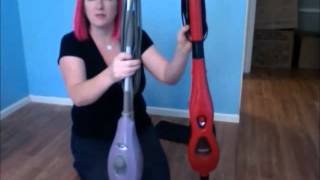 Haan Power amp Finesse Steamer Review and Comparison to Shark Steam Mop [upl. by Inalel]