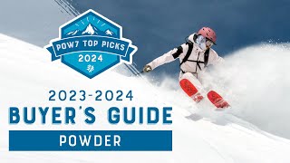 Best Powder Skis of 20232024  Powder7 Buyers Guide [upl. by Tsuda]