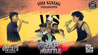 FARHOP RAP BATTLE  BATTLE ROUND  TG23 VS UNIC  VAIGANG RECORDS PRESENT [upl. by Phineas]