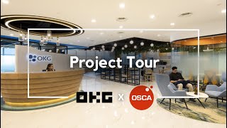 A Modern Office Design for OKG Holdings  Office Design Singapore  Office Design Interior [upl. by Sadnac579]