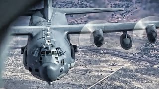 Inflight Refueling • KC135 Stratotanker To MC130 Hercules [upl. by Durman824]