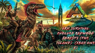 Ark Survival Evolved Redwood Forests The Island XBOX ONE X [upl. by Tomasina831]