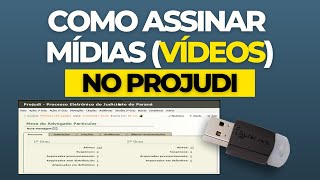 COMO ASSINAR MÍDIAS VÍDEOS NO PROJUDI  WINDOWS E MAC [upl. by Erodasi994]