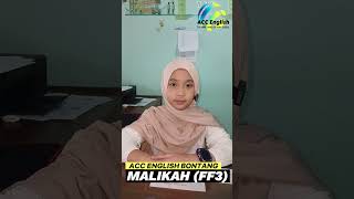 MALIKAH FF3  THE RICHARDS FAMILY  PRESENT CONTINUOUS  SHORT STORY  ACC ENGLISH BONTANG [upl. by Marsden23]