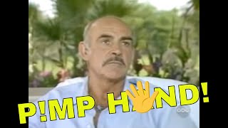 Sean Connery on slapping women Rare interview footage RF RESPONSE [upl. by Thebazile184]