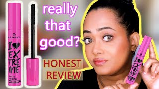 OVERHYPED Essence i love extreme crazy volume mascara HONEST REVIEW [upl. by Stefanie191]