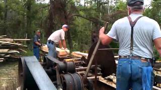 Antique Sawmill Operation [upl. by Nylak530]