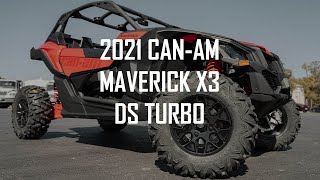 2021 CANAM MAVERICK X3 DS TURBO [upl. by Ahsinit331]